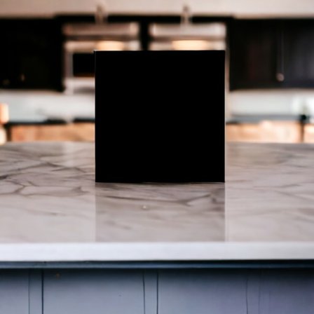 Flisdekor 30-pakning Svart, matt, 150x150 mm