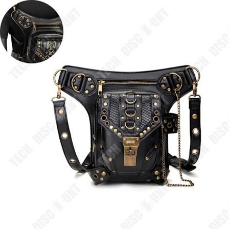 Handväska - TD - Stämningsfull steampunk - PU - Punk-element - Liten storlek