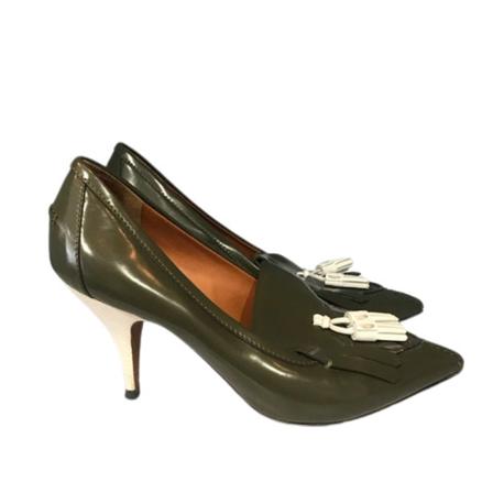 Celine Vintage, Pre-owned shoes Groen, Dames, Maat:40 EU,leer