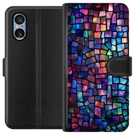 Plånboksfodral till Sony Xperia 5 V med Disco