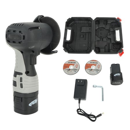 Mini vinkelsliber multifunktionel batteridrevet elektrisk håndholdt slibeværktøj til skæring Polering 110 til 240V US-stik