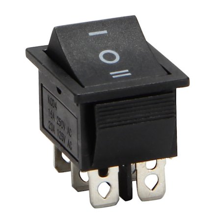 2024 6-terminal 3-positions On/On/On Dpdt Båd Rocker Switch 16a 250vac 20a 125vac