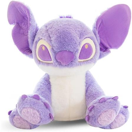14" Jumbo Lilla Stltch Plysch - Fiolett Liten Monster Stoffdyr - 100% Polyester Anime Plysj Pude (FMY)"