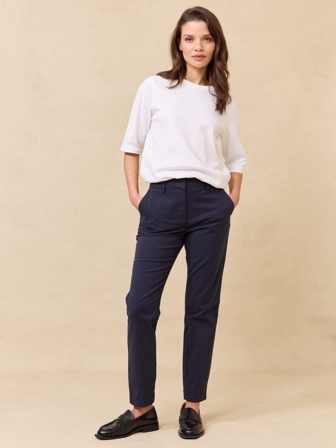 Jean Paul Femme - Caroline chino - Dame - Blå - Bukser & Jeans - XS