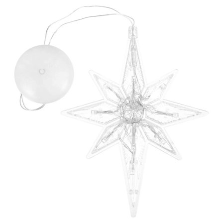 1 stk. Jule-Sugerlys Polaris Design LED Lys Dekorativ Lampe (Ingen Batteri)