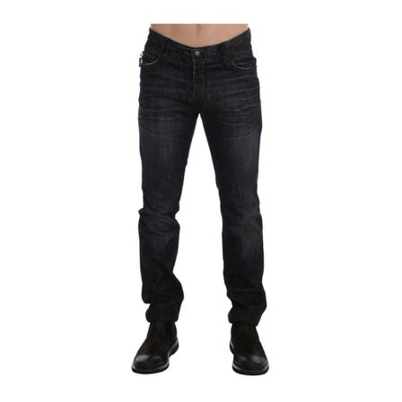 Costume National, Slim-fit Jeans Zwart, Heren, Maat:ONE Size