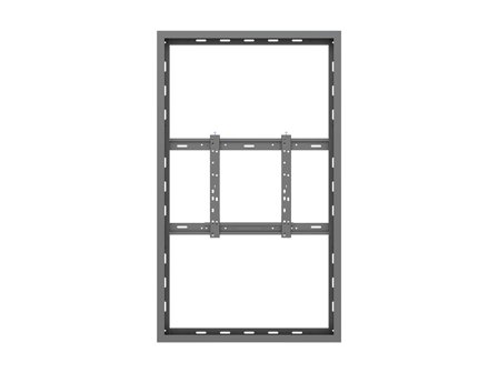 Multibrackets M Pro Series - innhegning - lav profil - for digitalsignerings-LCD-panel - medium - svart