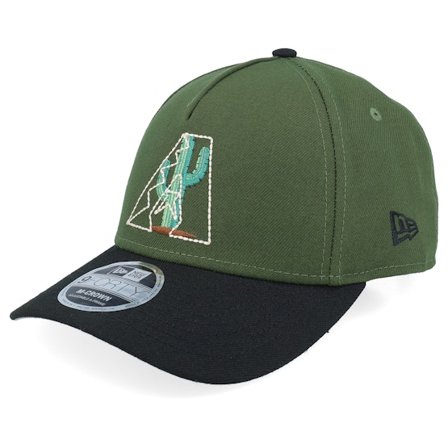 New Era - MLB Groen adjustable Cap - Arizona Diamondbacks City Feature M-Crown Green/Black A-frame Adjustable @ Hatstore