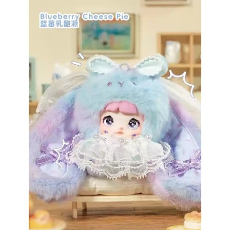 Autentisk Nommi Sweet Heart Kanin Plys Dukke - Sød kælen gave til piger, trendy Blind Box Legetøj