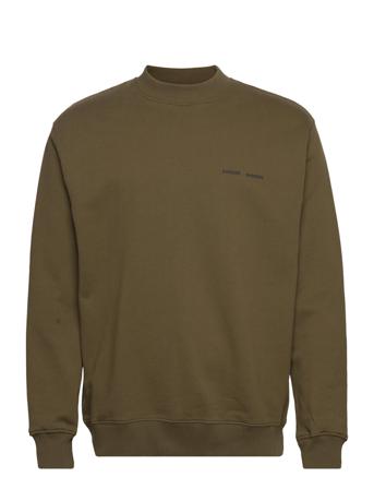 Norsbro Crew Neck 11720 Sweat-shirt Tröja Khakigrön Samsøe Samsøe