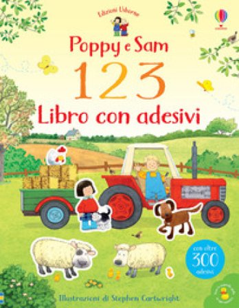 Poppy e Sam. 1 2 3. Con adesivi Rachel Wilkie