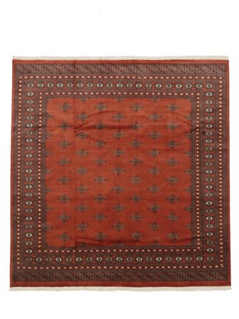 Bokhara 2Ply Rug Hand Knotted 246X250 Square