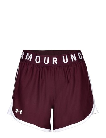 Play Up 5In Shorts Shorts Sport Shorts Burgunder Under Armour*Betinget Tilbud