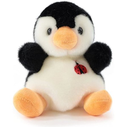 8" Pingvin Plysjdyr, Søte Plysjdyr til Dyretemafester Lærer Studentpris, Dyreleker for Baby, Gutt, Jenter, Perfekt for Barnehage