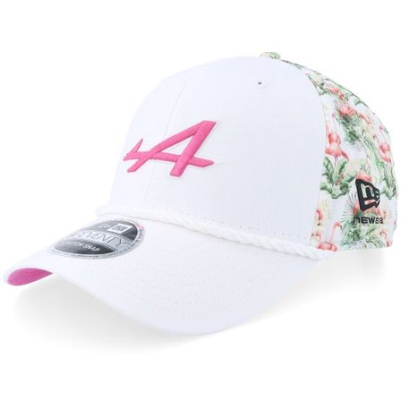 New Era - Motor Vit adjustable Keps - Alpine F1 26 Team Miami 9SEVENTY White/Pink Adjustable @ Hatstore
