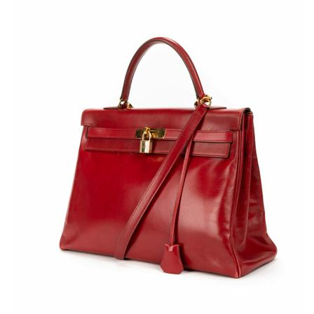 Hermès Vintage - Vintage Väskor - Röd - Dam - Storlek: One Size, Dam, Storlek: ONE SIZE
