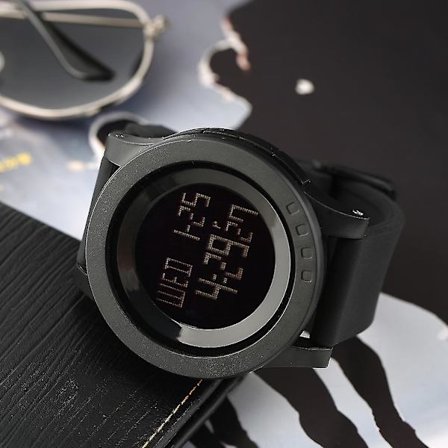 Skmei Minimalistisk Herre Stort Ur Digitalt Vandafvisende