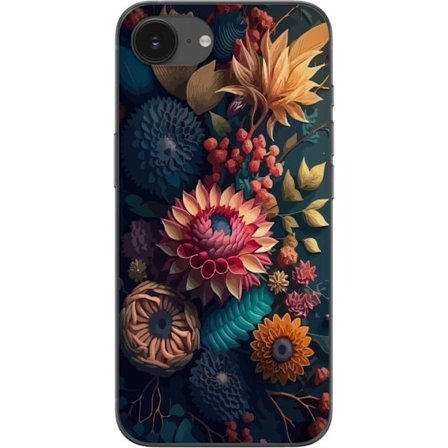 Kompatibel Mobilcover til Apple iPhone 16e Blommor