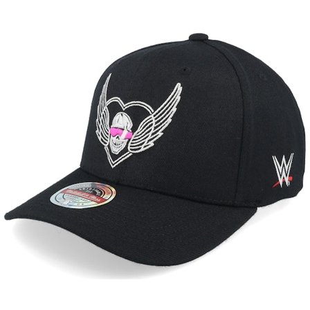 Mitchell & Ness - Black adjustable Czapka Z Daszkiem - Bret Hart Logo Black Adjustable @ Hatstore