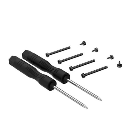 Garmin Fenix 5 4pcs Screws for watch band with screwdriver - Black
