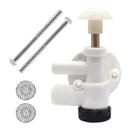 Til Sealand Rv Vandventil Samling Trailer Toilet Reparationssæt Ecovac Vacuflush Pedal Flush Toiletter 385314349