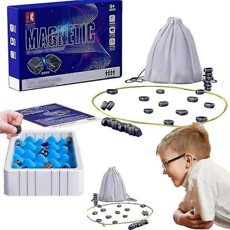 Magnetiskt Schackspel Plast Interaktivt Magnetbrädespel-ZZY