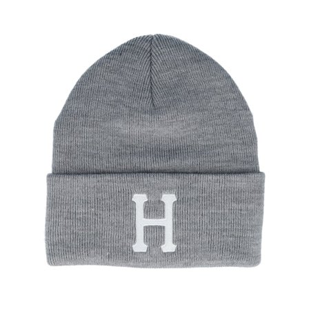 HUF - Gris cuff Bonnet - Forever Beanie Heather Grey Cuff @ Hatstore