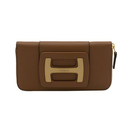 Hogan, Wallets ; Cardholders Brązowy, Kobieta, Rozmiar: ONE Size