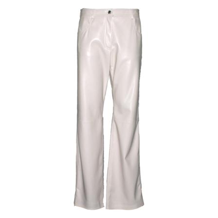 Msgm Wide Jeans Hvid, Dame