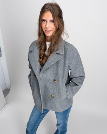 RYVLS Stockholm Peacoat Grå Jakker Jente - Kids Brand Store