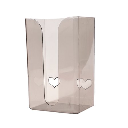 Väggmonterad Tissue Box Hållare Rektangulär Wall Tissues Box Hol