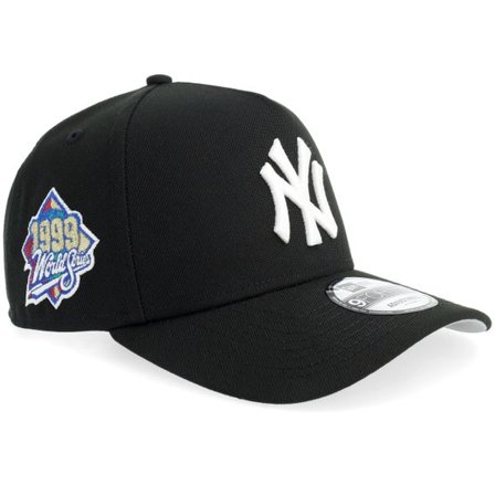 New Era - MLB Svart adjustable Keps - Hatstore Exclusive x New York Yankees 9FORTY World Series Black A-frame Adjustable @ Hatstore