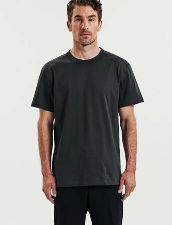 Bread & Boxers Crew-Neck Pima - Brown - L