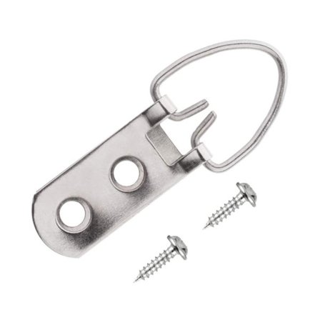 100 stk D-ring Bildehengere Heavy Duty