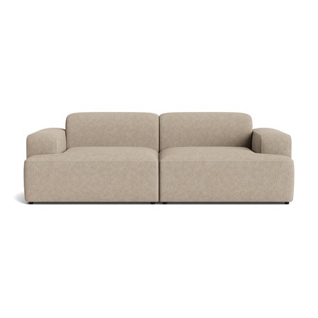 Madrid 3 personers sofa - Aragon Grå/Beige - 238x101x75 - Sofa, 3 personers sofa
