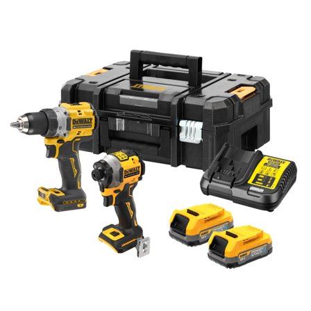 Dewalt DCK2051E2T-QW Verktøypakke, Maskiner
