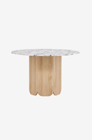 Venture Home - Tekla rundt spisebord - Grå - Spisebord - Fra Homeroom