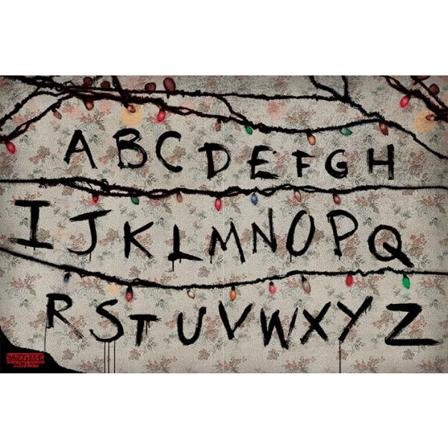 Stranger Things - R, U, N Multifärg