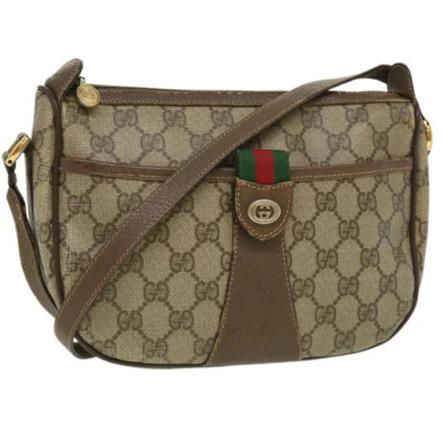 Gucci Vintage - Vintage Väskor - Beige - Dam - Storlek: One Size, Dam, Storlek: ONE SIZE
