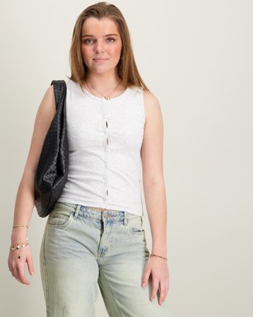 Sofie Schnoor TamiliaSY Top Grå Topper/Bluser Jente - Kids Brand Store