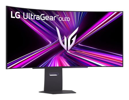 LG 45" UltraGear curved gamingskjerm 45GX900A 3440x1440 OLED, 240hz, 0,03ms, 1,2m:1, HDR400. 2xHDMI/DP/USB-C