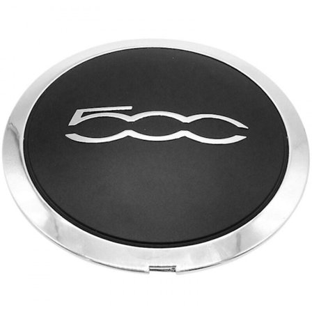 Hjulkapsel 133mm Fiat 500 Sølv Hjulkapsel