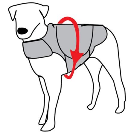 Thundershirt Ångestkappa För Hund S Grå 2015