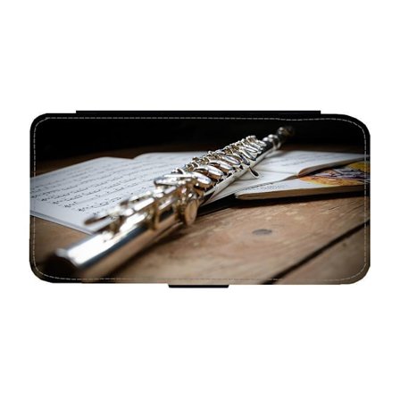 Flöjt iPhone 15 Flip Mobilfodral