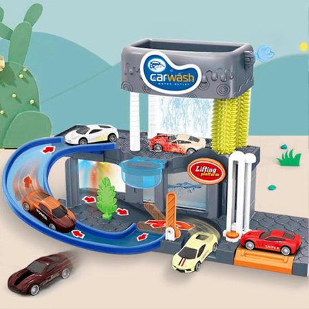 Leksaksbilar för barn Biltvätt Lekset Interaktiv vattenleksak för barn Present till födelsedag Juldagen