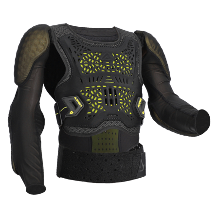 Giacca Protettiva Bambino Acerbis Plasma Nero-Giallo S/M