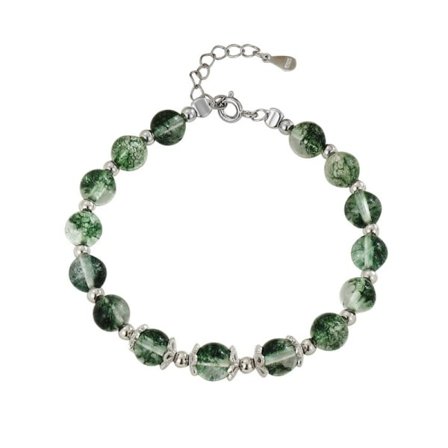 925 Sølv Krystal Armbånd til Kvinder, Premium Feel Armbånd til Kvinder