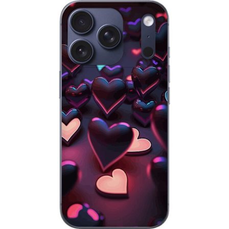 Yhteensopiva Puhelinkuori Apple Apple iPhone 17 Pro KeskiyönSydämet