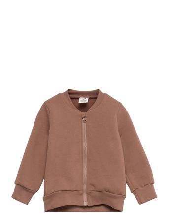 Sweat Zip Jacket Baby Pink Müsli By Green Cotton