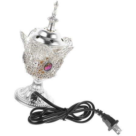 Sähköinen suitsukeastia kotikäyttöön 19.00X10.00X10.00Cm Vintage Rauta 1kpl (LGL)